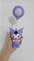 Lampara Velador Flexible Kuromi Con Sacapuntas - tienda online