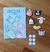 Stickers pins 3D apliques Sanrio Kuromi x 6 unidades - tienda online
