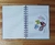 Agenda cuaderno para personalizar incluye 4 pines transporte - Hojas ralladas - Sestra Mania