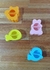 Moldes cortantes x 4 unidades sandwich infantil comidas viandas divertidas en internet
