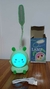 Lampara velador flexible doble luz - tienda online