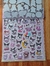 Set de 2 planchas de Stickers 3D Kuromi - comprar online