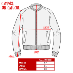 Imagen de CAMPERA NINETY BLANCA - KA0122