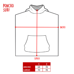 PONCHO SURF SUMMER