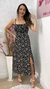 Vestido Heloísa - Preto bege - loja online