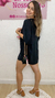 Conjunto kimono com short saia - Preto - Closet Nosso Jeito