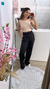 Calça Wideleg Alfaiataria - Preto - comprar online