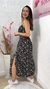 Vestido Heloísa - Preto bege - Closet Nosso Jeito