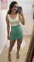 Short Saia alfaiataria - Verde Oliva na internet