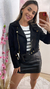 Jaqueta em suede - Preta - loja online