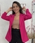 Blazer alfaiataria alongado - Pink - Closet Nosso Jeito