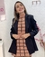 Blazer alfaiataria alongado - Preto - Closet Nosso Jeito