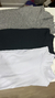 Blusa básica com golinha - Preto - Closet Nosso Jeito