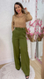 Calça Wideleg Alfaiataria - Verde militar