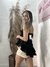 Blusa bata com babados e alcinhas reguláveis - comprar online
