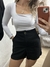 Conjunto colete alongado com short alfaiataria - loja online