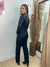 Conjunto de inverno em tweed - Preto na internet