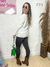 Calça montaria pelúciada com bolsos - Marrom - loja online