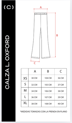 Imagen de CALZA LARGA CLAN OXFORD BLACK