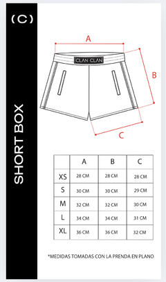 SHORT BOX BLACK - tienda online