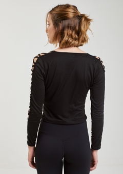 REMERA TERMICA FLOW BLACK en internet