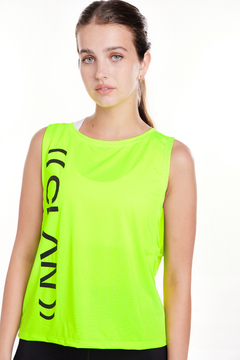 SUDADERA MOVE YELLOW FLUO