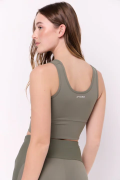 CROP TOP TANK OLIVE en internet