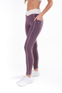 CALZA LARGA LIRA V VIVOS MALVA - comprar online