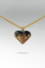 Collar Corazón en llamas