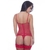 Espartilho Tully Frente Com Renda Macler - Vermelho M - comprar online
