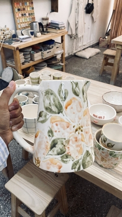 Jarra Floral | Terracota - comprar online