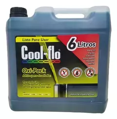 Refrigerante Anticongelante Anticorrosivo Cool-flo 6 Litros