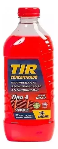 Liquido refrigerante anticongelante anticorrosivo Tir de Bardhal - comprar online
