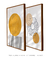 Conjunto 2 Quadros Decorativos Sol e Crisântemo - comprar online