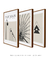 Conjunto de 3 Quadros Decorativos: Parisian, O Guarda-Chuva e Linhas Triangulares - Quadro cores | quadros decorativos para sala, modernos e grandes