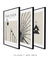 Conjunto de 3 Quadros Decorativos: Parisian, O Guarda-Chuva e Linhas Triangulares - loja online