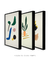 Conjunto de quadros decorativos abstratos e modernos - loja online
