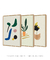 Imagem do Conjunto de quadros decorativos abstratos e modernos