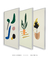 Conjunto de quadros decorativos abstratos e modernos - loja online