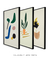 Imagem do Conjunto de quadros decorativos abstratos e modernos