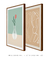 Conjunto de quadros decorativos para sala minimal