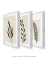 Conjunto de quadros pequenos para sala modernos floral - Quadro cores | quadros decorativos para sala, modernos e grandes