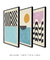 Kit com 3 Quadros Decorativos Abstratos – Arte Colorida para Quarto Moderno - Quadro cores | quadros decorativos para sala, modernos e grandes