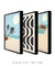 Imagem do kit de quadros decorativos modernos para sala - Rio de Janeiro