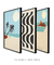 Imagem do kit de quadros decorativos modernos para sala - Rio de Janeiro
