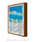 Quadro decorativo cabanas de praia na internet
