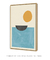 Quadro decorativo canoa no mar - Quadro cores | quadros decorativos para sala, modernos e grandes