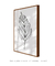 Imagem do Quadro decorativo folha em linhas II