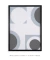 Quadro decorativo forma circulares - comprar online