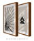 Quadro decorativo linhas triangular e guarda chuva - Quadro cores | quadros decorativos para sala, modernos e grandes